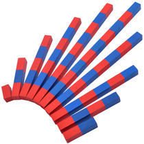 Middle class red and blue 1-3-4 years old stick Montessori teaching aids Montessori mathematics early education educational toy education