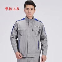 Светло-серый (топ с длинными рукавами и логотипом) новый стиль