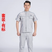 Светло-серый (костюм с короткими рукавами) с маркировкой