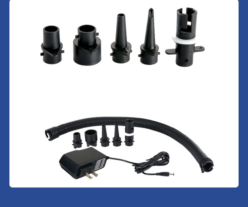 Насос 橡皮艇钓鱼船电动充气泵户外帐篷床垫游泳池沙池高压便携蓄电泵 Other