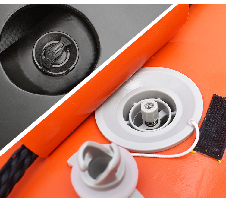 Насос 充气船皮划艇橡皮艇钓鱼船冲锋舟8孔进气阀排气阀 气嘴安全阀配件 OTHER