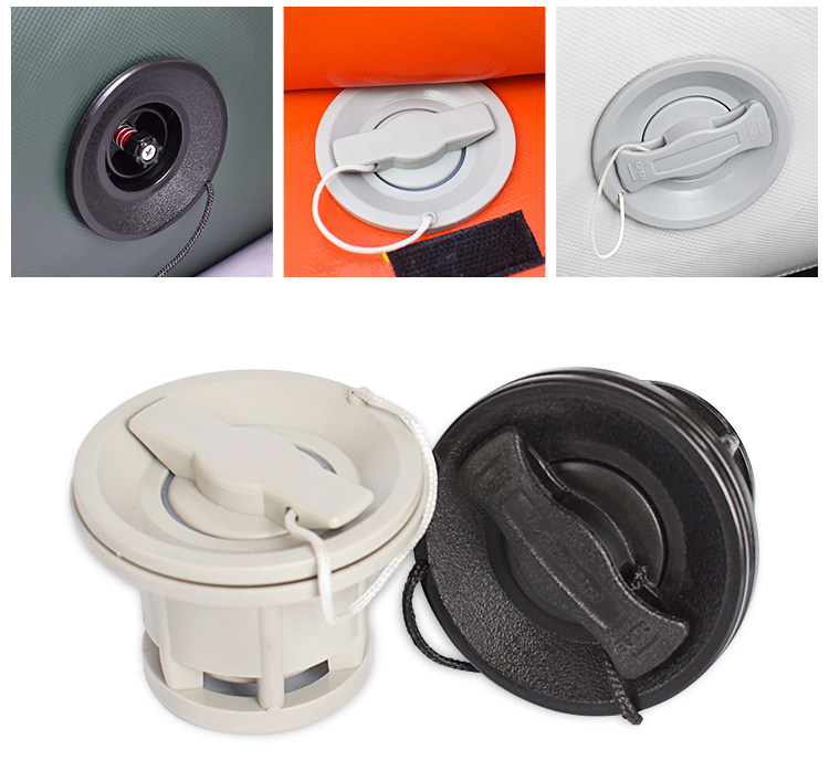 Насос 充气船皮划艇橡皮艇钓鱼船冲锋舟8孔进气阀排气阀 气嘴安全阀配件 OTHER