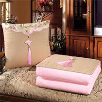 Back cushion car swing rear window pair shooting 2 office girls fashion blanket Dual-purpose holding pillows quilted for lunch