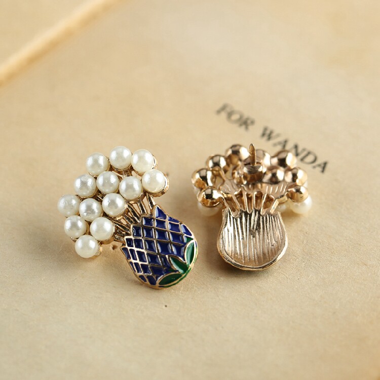 Broche femme en Nacre - Ref 1175101 Image 11