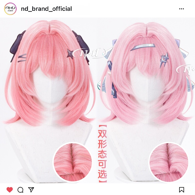 Nd Home】Remielle Dan Lamier Black and White Dual Form Absolute Zero Remielle Cosplay Wig Nd Home】Remielle Dan Lamier Black and White Dual Form Absolute Zero Remielle Cosplay Wig
