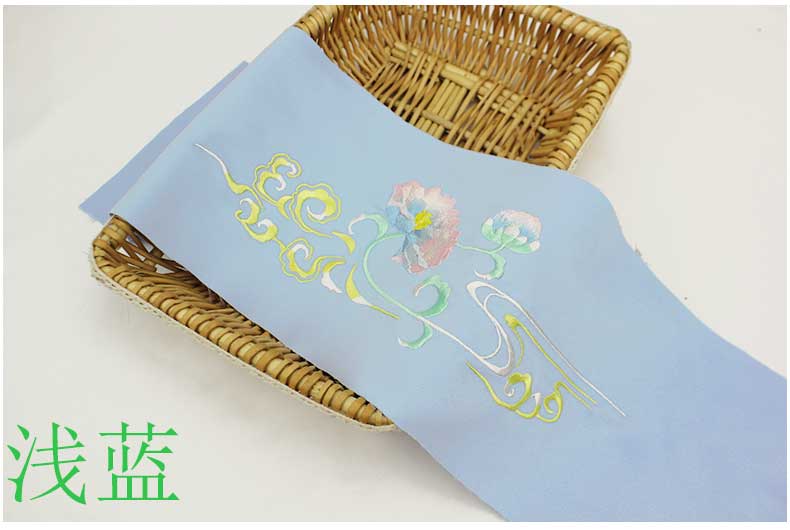 yếu tố Trung Quốc Terminalia bán thành vải thêu vải váy hoa mẫu đơn đứng đầu với các phụ kiện vải gốc hoa thêu Mo - Vải vải tự làm cotton 2 chiều
