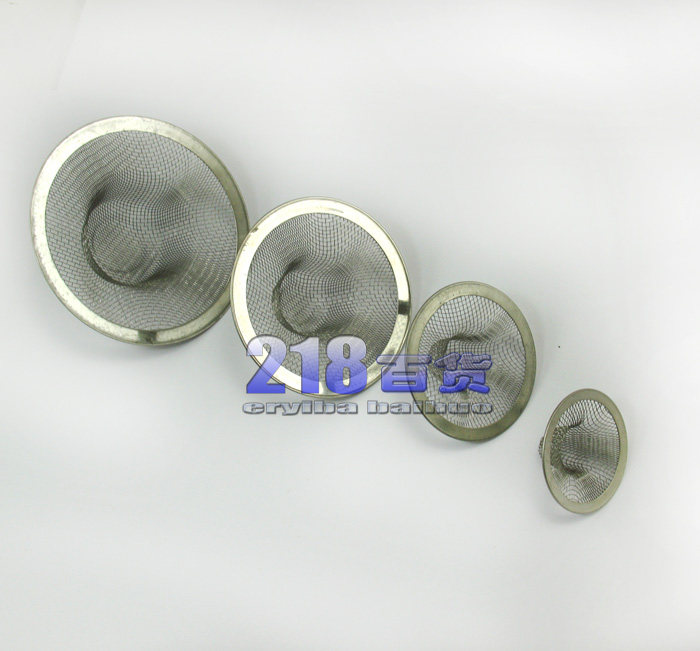 Sink Filter Floor Drain Drain Bowl Straw Hat Type Floor Drain Filter Stainless Steel Filter Cover Screen