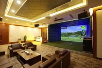 3D ultra-high-definition camera analog golf infrared camera Indoor golf simulator factory direct sales