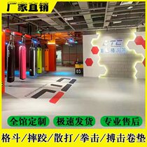 Baton GB Bucket Rolls Mat taekwondo Mat Wrestling Dance Judo Judo Scattered Martial Arts Formation professionnelle Mat personnalisable