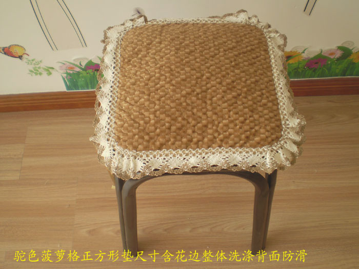Cần bán vải nhung dứa nhiều màu đa sắc chống trượt ghế ăn đệm ghế sofa đệm kích thước vuông phân đệm thảm trải ghế sofa mùa hè