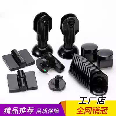 Plastic nylon public dressing room clapboard hardware accessories toilet clapboard toilet connector