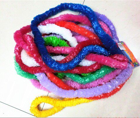 Plastic Hula Matching Big Garland Colorful Garland Hawaiian Hula Garland Dance Party