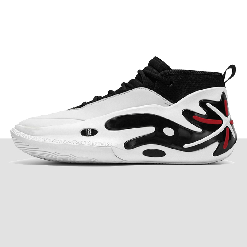 Wade's Way 11Wow Non-Slip, Wear-Resistant, Shock-Absorbing Practical Mid-Top Basketball Shoes, High-Top Youth Professional Training Shoes for Men