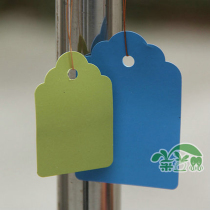 PVC plastic with wire hanging tag Horticultural label hanging tree hanging branches