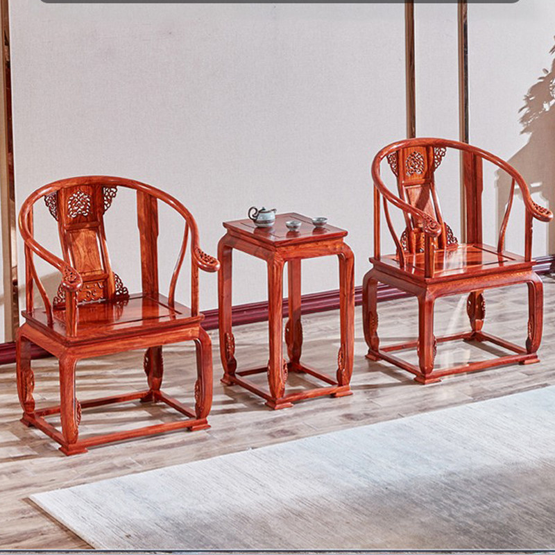 红木家具花梨木皇宫椅，中式禅意生活从这里开始👑-红木椅凳-淘宝好物网