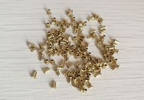 Copper eyelet rivets Hollow copper rivets Single tube Through hole rivets M1 2X2 7 3 3 3 6 4 2
