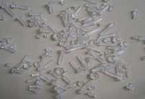 Round Head Cross Nylon Poly Carbon Screw Rod Plastic Material Transparent Nylon Bolt PM3X4 5 6 8 10-30