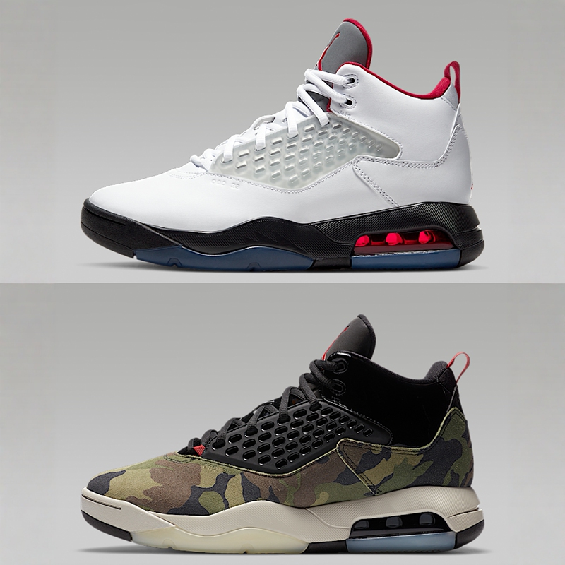 Nike Nike Jordan Maxin 200 Men's Shock-Absorbing High-Top Lace-Up Wear-Resistant Air-Cushion Sneakers Cd6107