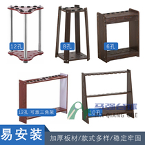 Billiard rack bar rack floor type porous club cabinet Fishing Rod Holder table Ball Billiard Stick Containing billiard supplies