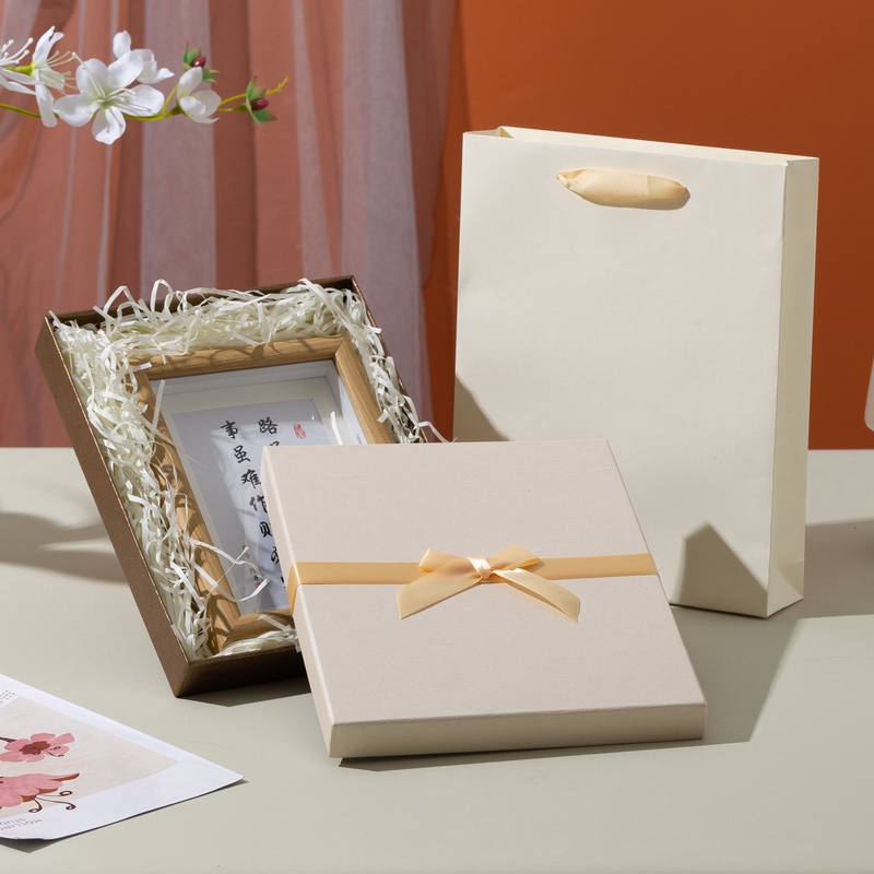 Simple Composite Wooden Hollow Three-Dimensional Picture Frame Photo Frame with Gift Box 6-Inch 7-Inch 8-Inch 10inch 12inch a 4inch Optional