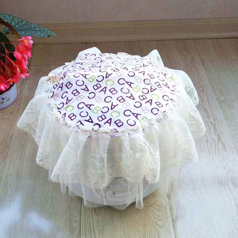 Bụi miếng đậy bếp tròn bảo vệ thiết bị nồi cơm điện nắp nắp bụi che ren nông thôn - Bảo vệ bụi phủ máy giặt