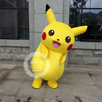 Pikachu hoạt hình búp bê trang phục đi bộ người lớn mặc đạo cụ quần áo búp bê Kumamoto gấu cosplay để bản đồ tùy chỉnh đồ cosplay sexy