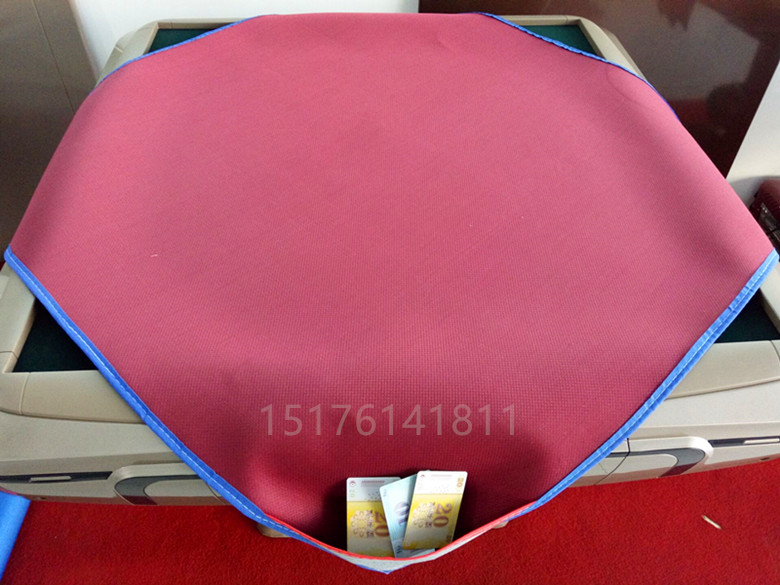 Bàn tay lớn mạt chược khăn trải bàn với túi mạt bàn khăn trải bàn pad dày muffler hộ gia đình mạt chược bàn mat mạt chược chăn - Các lớp học Mạt chược / Cờ vua / giáo dục cờ vua có nam châm