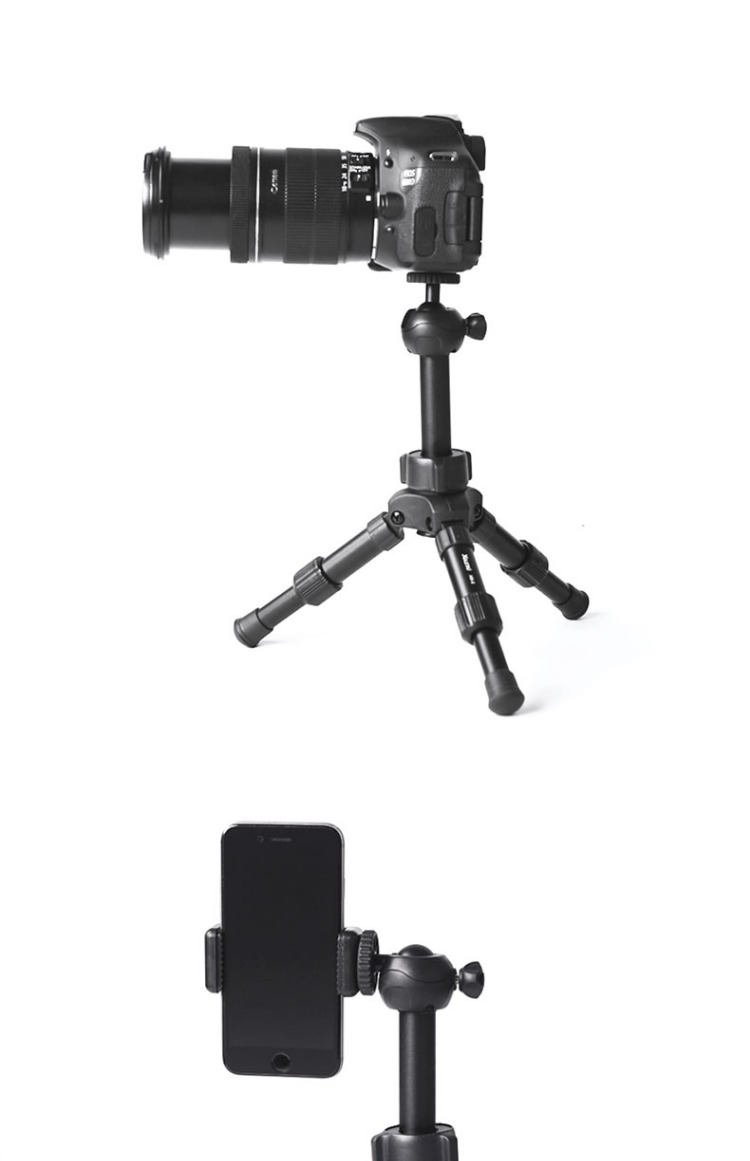 Joy path máy tính để bàn chân máy ánh sáng mini micro máy ảnh DSLR điện thoại chụp ảnh chân máy hỗ trợ hẹn giờ - Phụ kiện máy ảnh DSLR / đơn chân quay phim