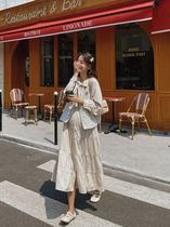 2020 Out of the pregnant woman Xiaoxiang suit Pregnant woman autumn suit Two-piece suit Fashion regular foreign style hot mom