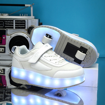 Childrens Heelys roller skates invisible roller skates boys shoes with wheels girls roller skates double roller skates