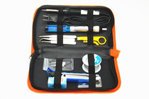 Thermostat soldering iron 13-piece set tool storage bag Home appliance repair DIY tools Student welding pen set