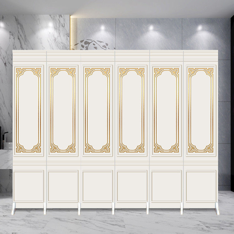 Nordic screen partition wall living room Chinese-style hotel private room simple modern folding mobile light luxury beauty salon home