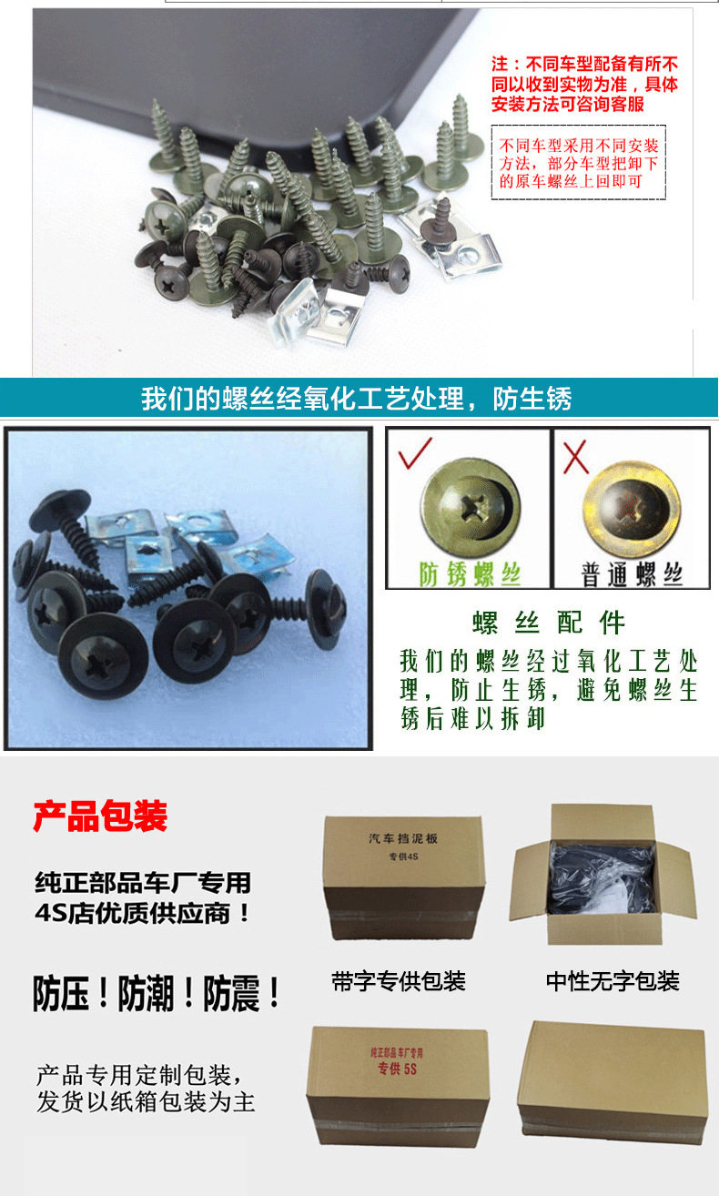 Описание аксессуаров упаковки