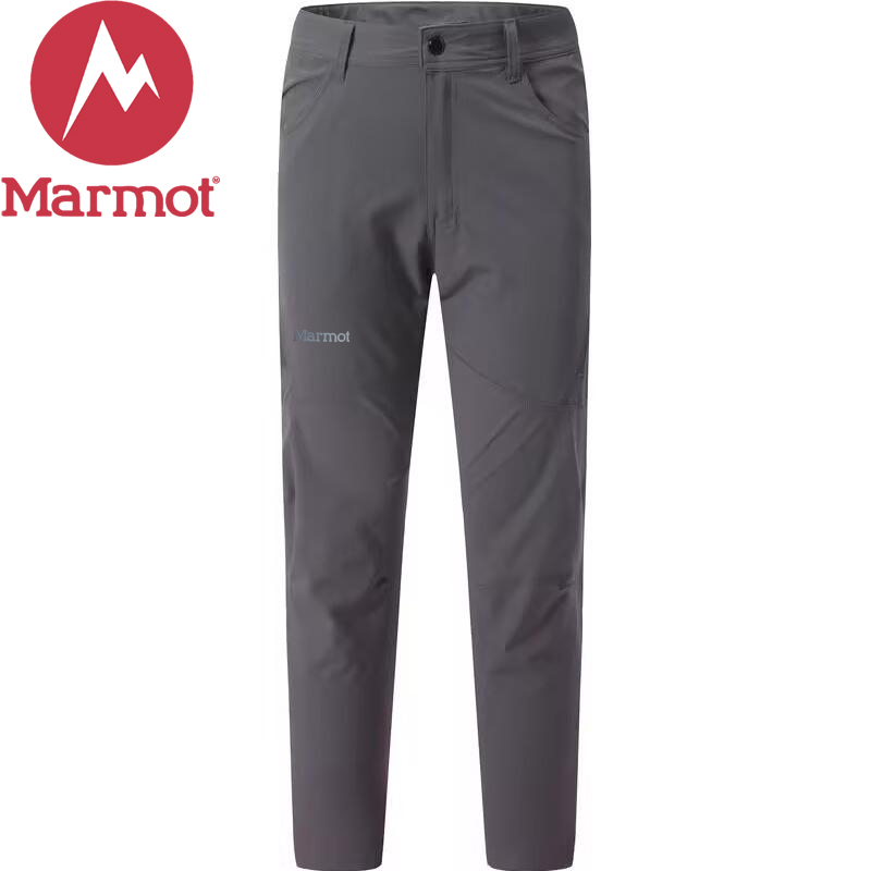 Marmot Marmot Summer Outdoor Thin Men's Quick-Drying Pants Sports Windproof Soft Shell Pants Water-Repellent Hiking Pants