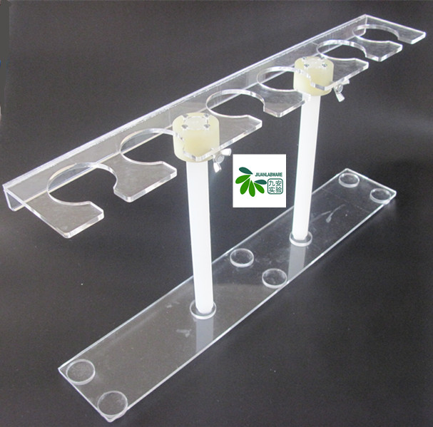 Organic glass separating funnel 60ml 60ml 125ml 250ml 250ml 6 holes 5mm thick plate making