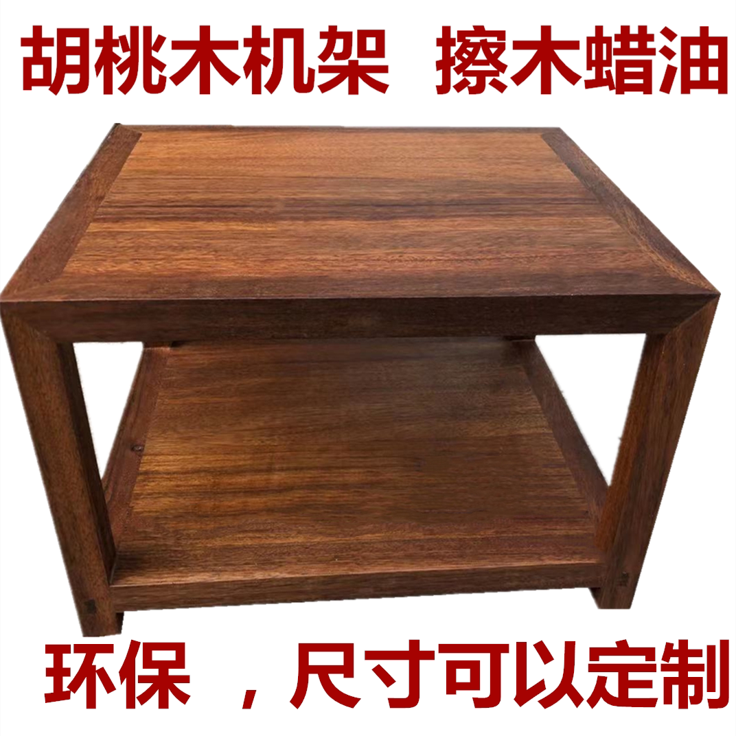 Walnut wood full solid wood two floors sound frame power amplifier cabinet hifi equipment AV room 12-three-four-floor sound frame