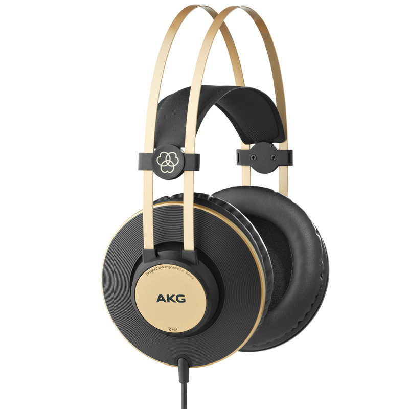 AKG K92 closed listening to headset headset recording headphones live broadcast