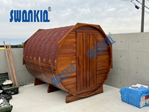 Imported sauna wooden house villa outdoor steaming box household mobile steaming room physiotherapy room
