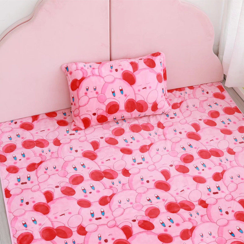 Cartoon Star Carbi Coral Flexh Blanket Room Flag Blank Office Nap Blank Blank