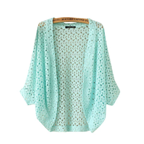 Кружевной летний кардиган, куртка, рубашка, накидка, популярно в интернете