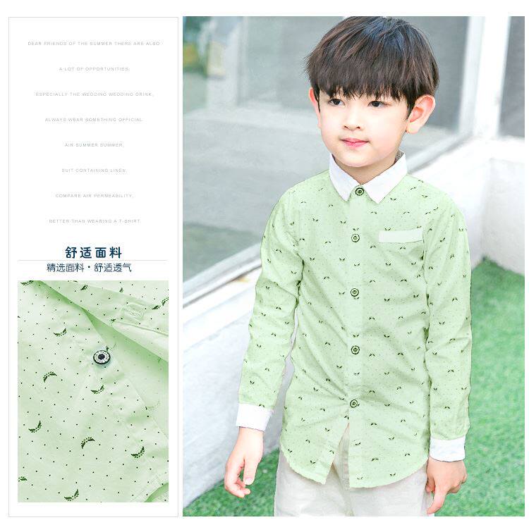 Chemise garcon à manche longue - Ref 2079514 Image 34