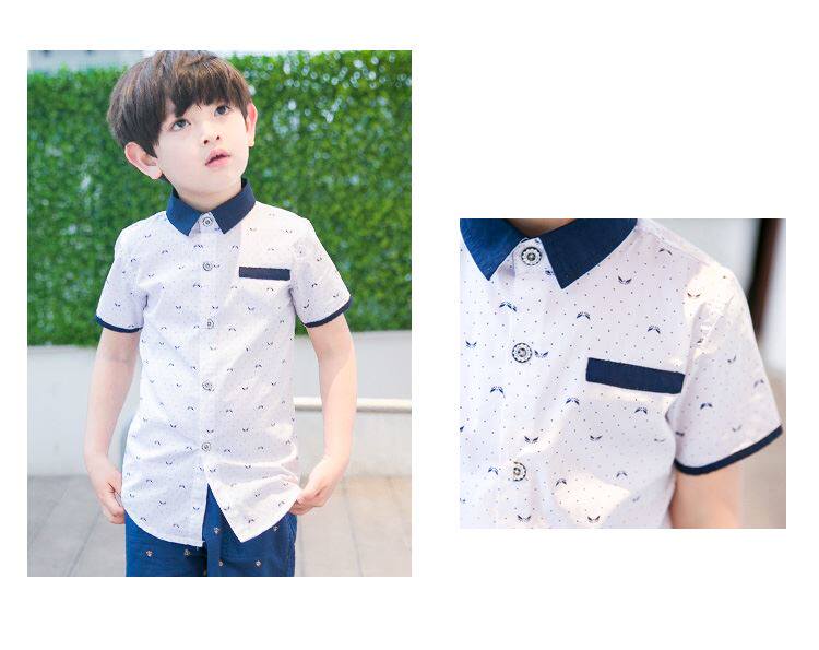 Chemise garcon à manche longue - Ref 2079514 Image 39