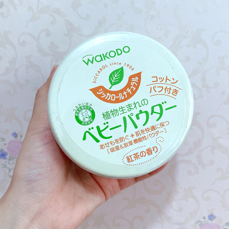 Japan and light church natural corn Shuang powder baby newborn prickly to baby boy toddler special powder bashing 120g