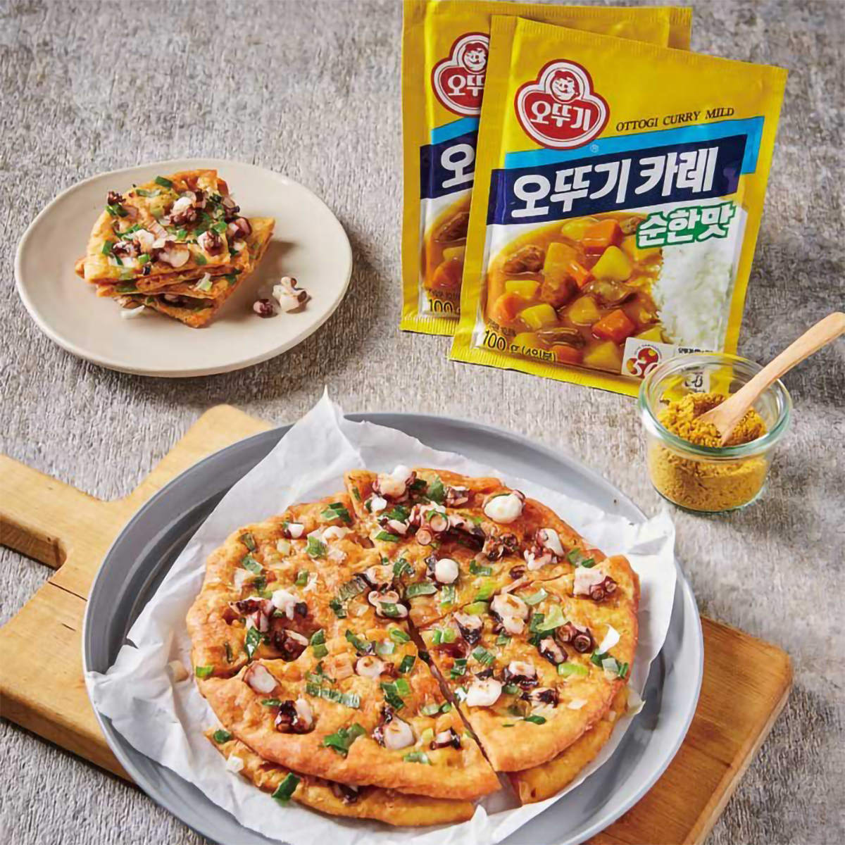 South Korea Tumbler Curry Pink Auseki Original Taste Curry Powder 4 People 100g Original Taste (113)