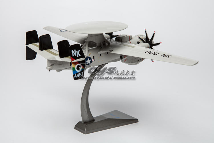 Mô phỏng hợp kim 1:72 Hoa Kỳ E-2C mắt đại bàng cảnh báo sớm máy bay đồ chơi bộ sưu tập mô hình tĩnh mô hình máy bay đồ chơi
