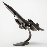 1:72 hợp kim Mỹ Lockheed SR-71 máy bay trinh sát tĩnh Bộ sưu tập mô hình đồ chơi chim đen máy bay mô hình điều khiển từ xa
