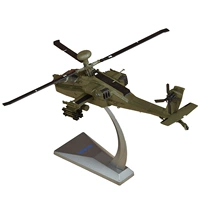 1:72 Mô hình máy bay trực thăng Apache AH-64 mô hình mô phỏng tĩnh mô hình tĩnh hinh xe moto