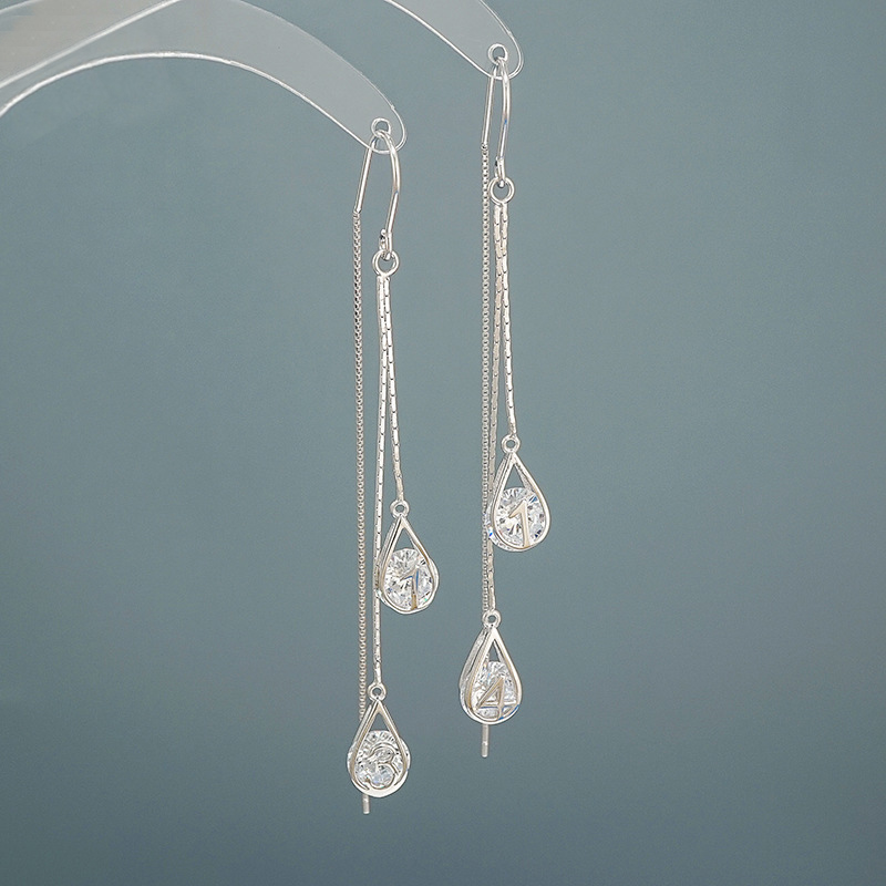 Earring 2021 new tide drop ear ear - tide 1314 earloop long - version stream - fashionable ear - cranking female