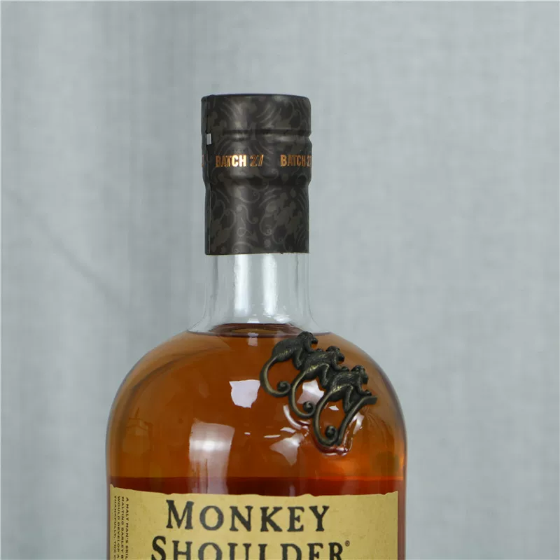 Monkey shoulder with golden monkey pure wheat mixed whiskey three monkeys Monkey Shoulder