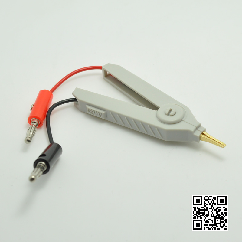 Patch capacitive test clip LC200A test clip lcr Kelvin SMD element positive and negative test clip